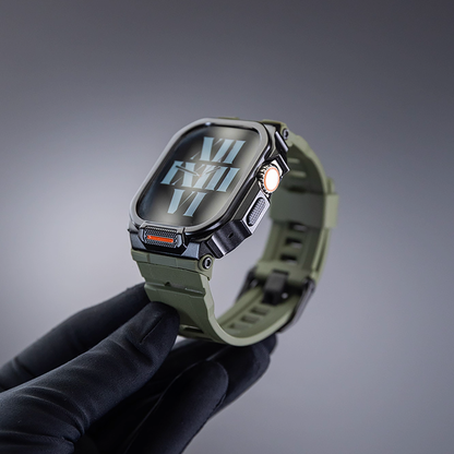 【Ultra専用モデル】メカニカルガードケースバンド【アップルウォッチ】