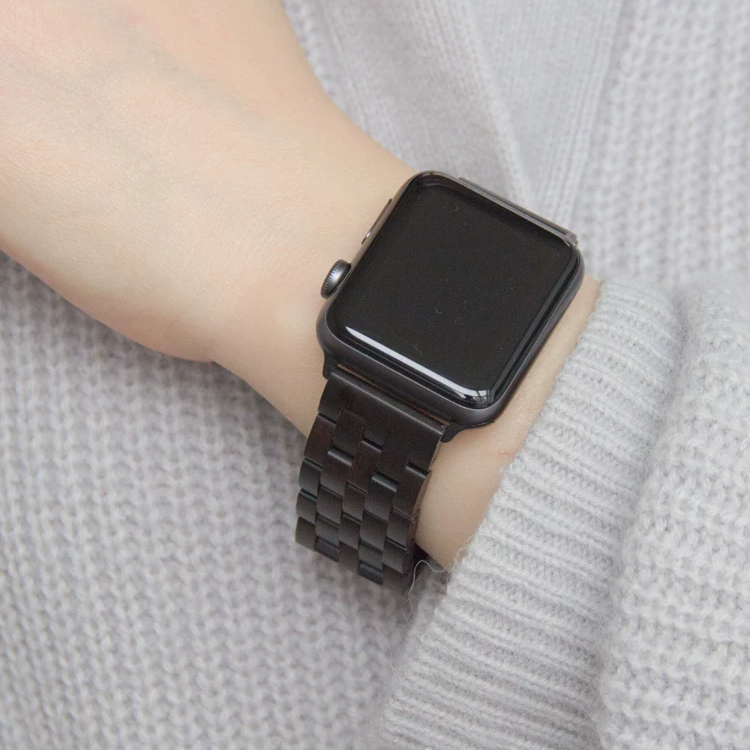 【木の温もり】ウッドリンクモダンバンド【アップルウォッチ】