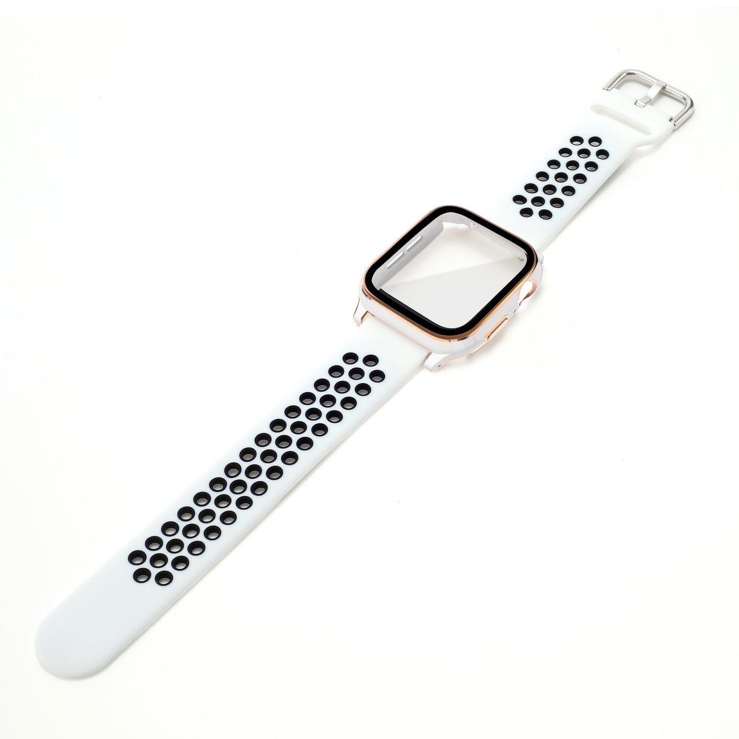 [Cover and case integrated] Breeze Dot Silicone Band [Apple Watch]