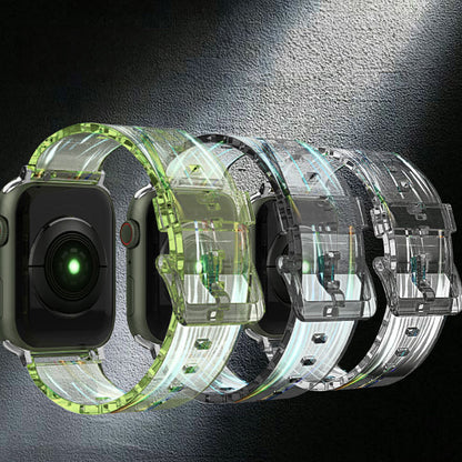 [4 colors available] TPU clear line band [Apple Watch]