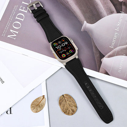 【軽量×タフ】ナイロンファブリックバンド【アップルウォッチ】