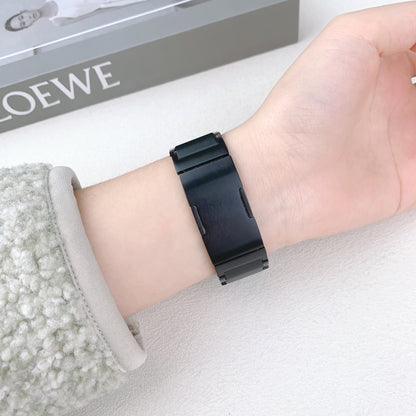 【手首に干渉しない】リンクブレスレットメタルバンド【アップルウォッチ】