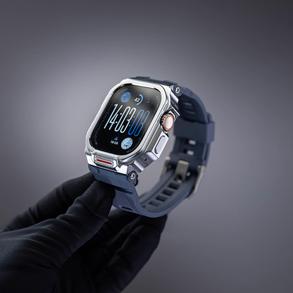 【Ultra専用モデル】メカニカルガードケースバンド【アップルウォッチ】