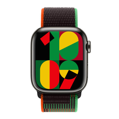 [NEW COLOR] Black Unity Nylon Band [Apple Watch]