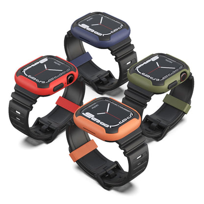 [12 colors available] Bicolor protective TPU band [Apple Watch]