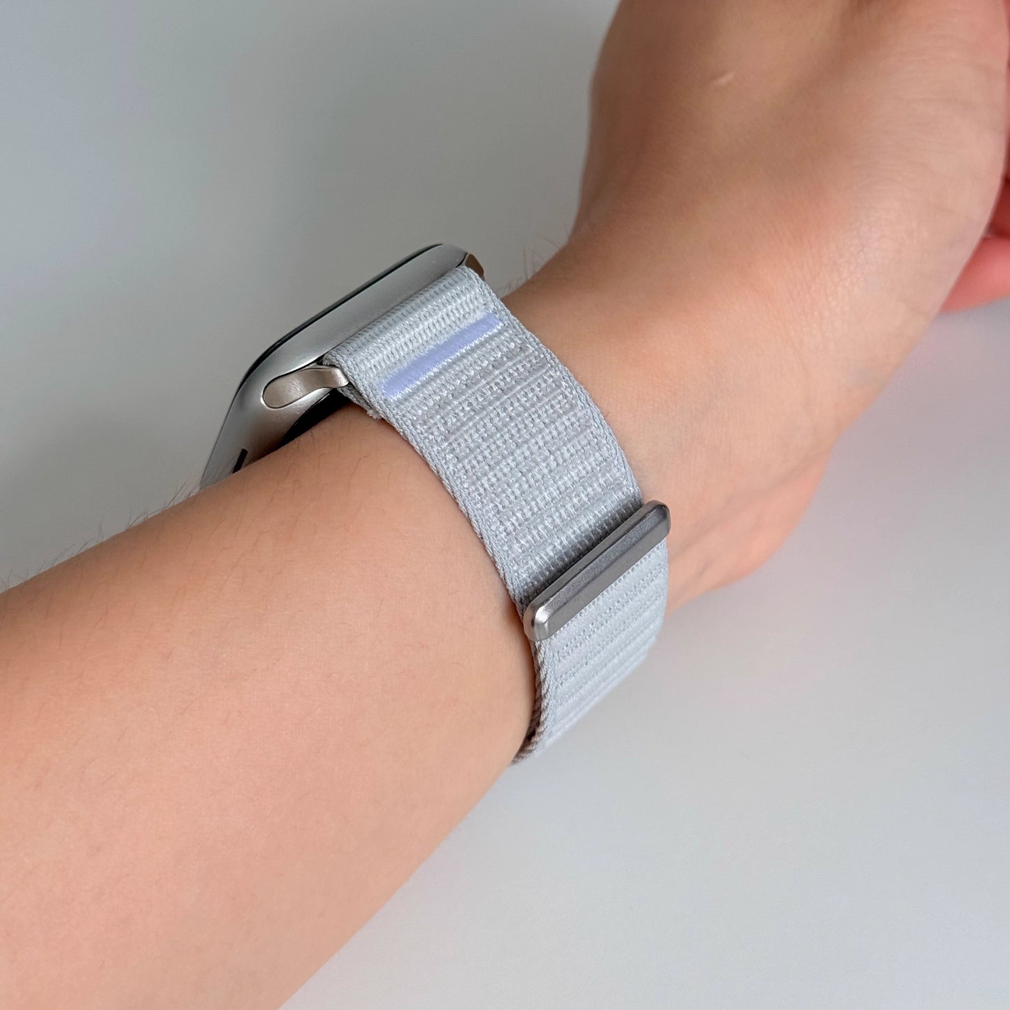 【ストレスフリー装着】カラフルナイロンマジックバンド【アップルウォッチ】