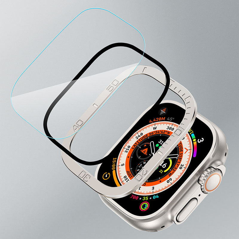 [Exclusive to Ultra] Protective Bezel Film [Apple Watch]