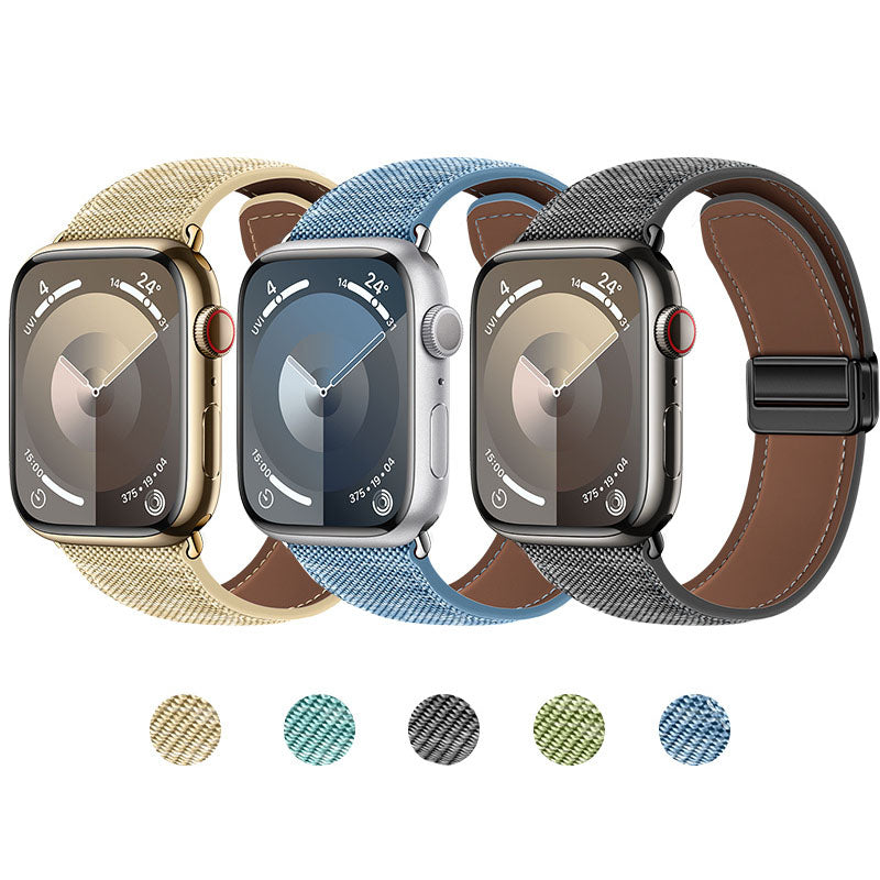 【全5色】ナチュラルトーンキャンバスバンド【アップルウォッチ】 - Apple Watchバンド専門通販【BELTIES(ベルティーズ)】