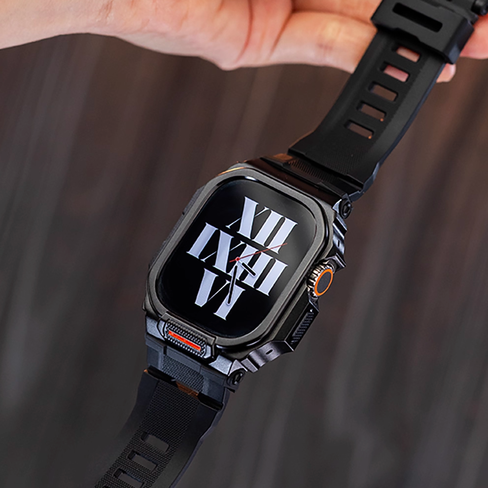 【Ultra専用モデル】メカニカルガードケースバンド【アップルウォッチ】