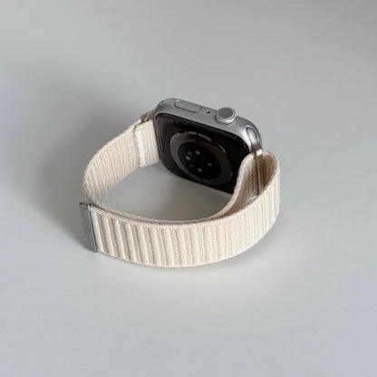 【ストレスフリー装着】カラフルナイロンマジックバンド【アップルウォッチ】
