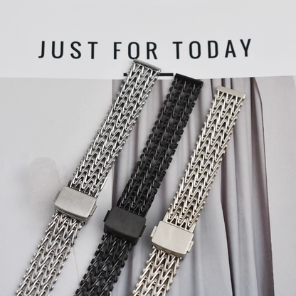 【繊細Vメッシュ】スリムメッシュマグネットバンド【アップルウォッチ】