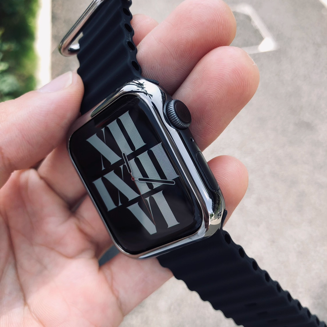 [Frame Type] Stainless Steel Protective Cover [Apple Watch]