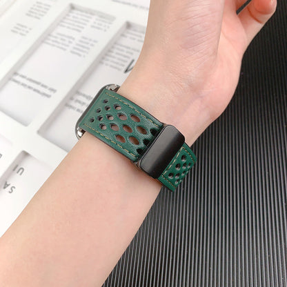 【蒸れにくい】マグエアフローレザーバンド【アップルウォッチ】