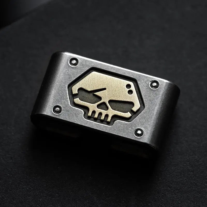 【重厚ワンポイント】スカルモチーフアクセサリー【アップルウォッチ】