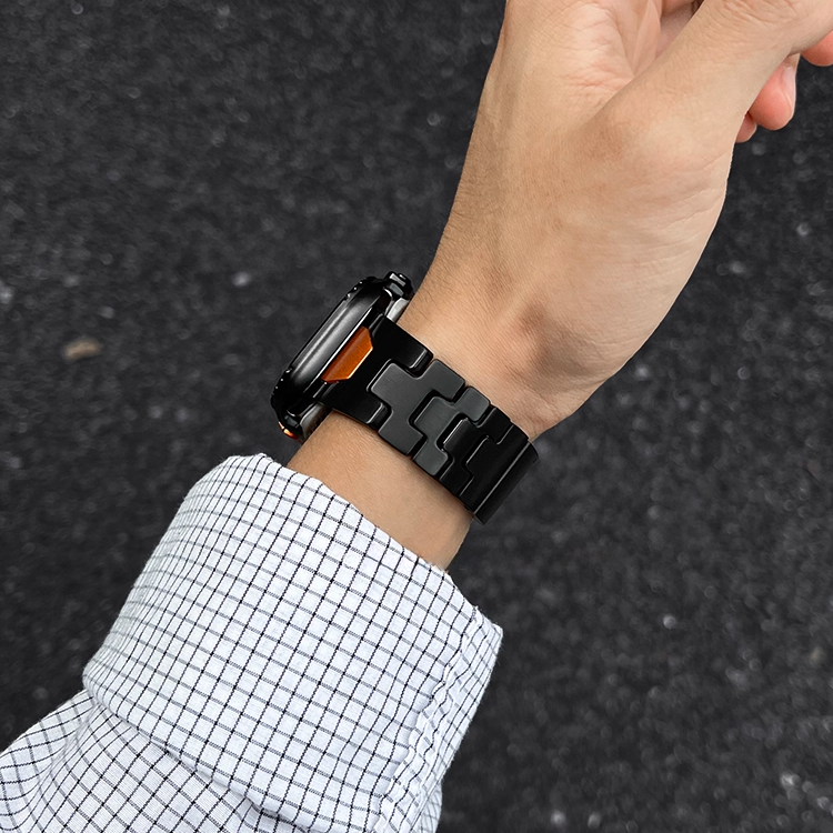 【最新デザイン】モダンカットステンレスバンド【アップルウォッチ】