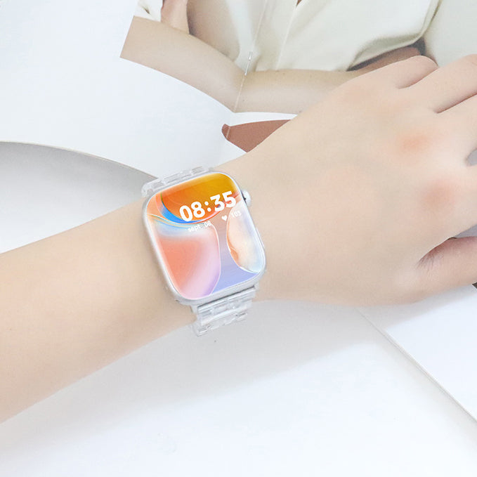 [Clear transparency] Acrylic crystal band [Apple Watch]