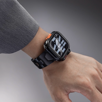 【最新デザイン】モダンカットステンレスバンド【アップルウォッチ】