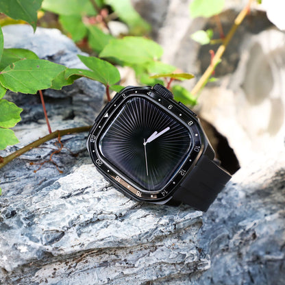 【Series10/11専用】プレミアムベゼルシリコンバンド【アップルウォッチ】