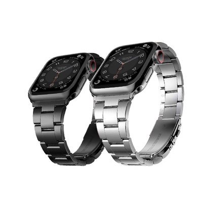 【シルバークラウン】スリムリンクメタルバンド【アップルウォッチ】