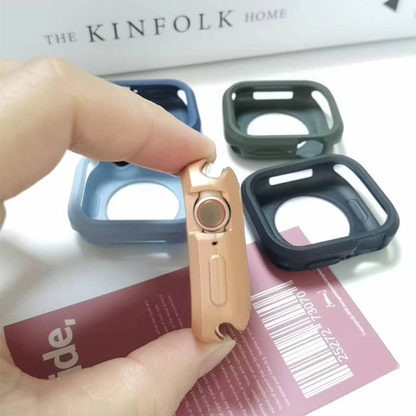 【ガラス無し両面保護】ソフトプロテクションケース【アップルウォッチ】