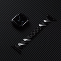 [Silver Crown] Z-Link Blade Metal Band [Apple Watch]