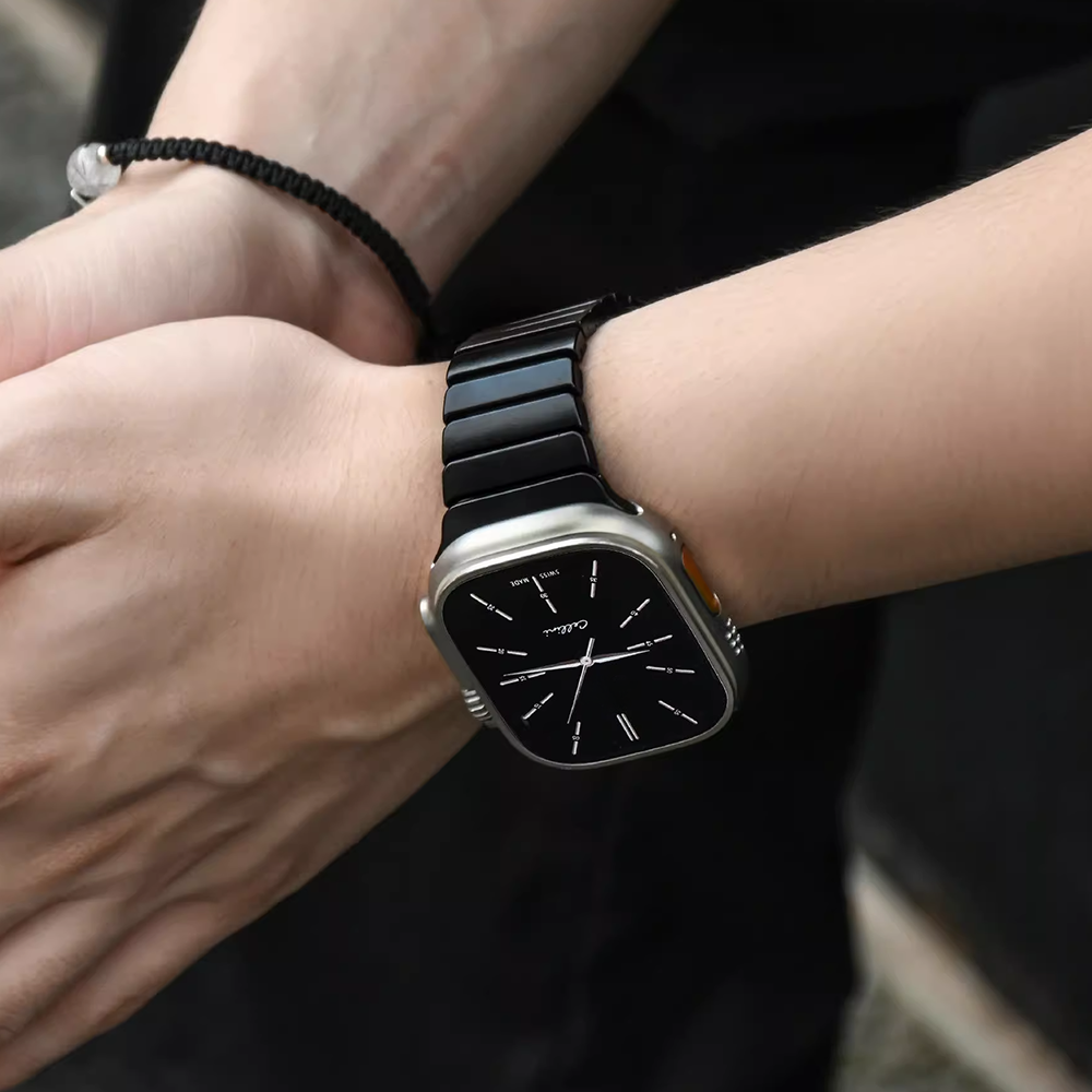 【全7色】ステンレススチールバンブーバンド【アップルウォッチ】