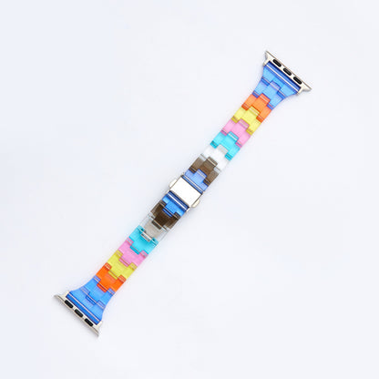 【全7色】レインボーアクリルバンド【アップルウォッチ】 - Apple Watchバンド専門通販【BELTIES(ベルティーズ)】