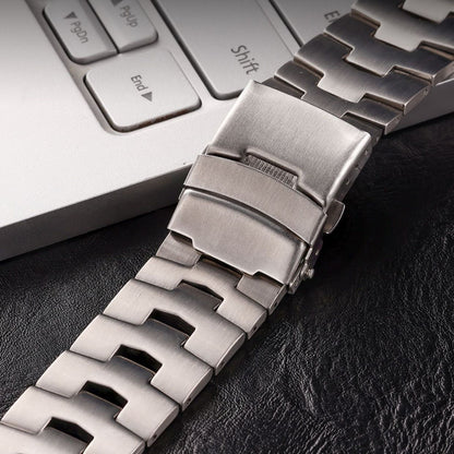 [3 colors available] Business style titanium band [Apple Watch]