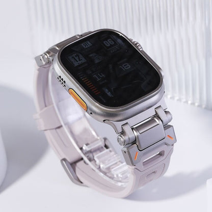 [10 colors available] Stainless Connect TPU band [Apple Watch]