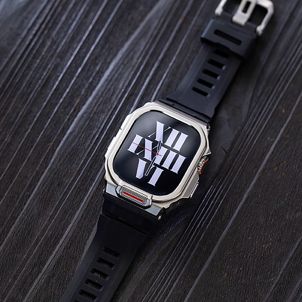 【Ultra専用モデル】メカニカルガードケースバンド【アップルウォッチ】