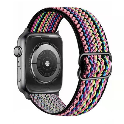 [23 colors available] Nylon braided stretch band [Apple Watch]