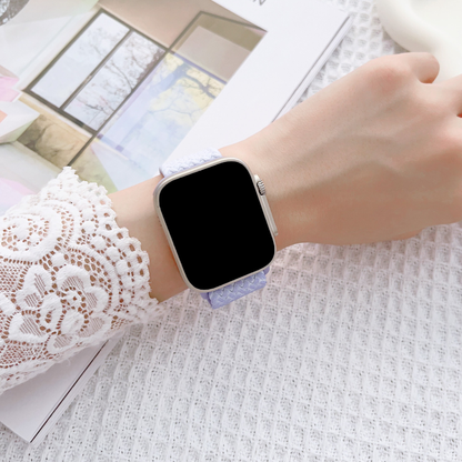 【やさしい色合い】グラデーションナイロンバンド【アップルウォッチ】