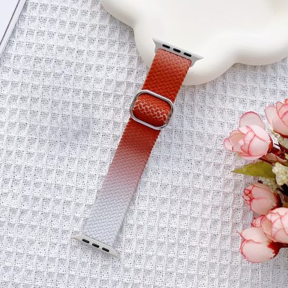 【やさしい色合い】グラデーションナイロンバンド【アップルウォッチ】