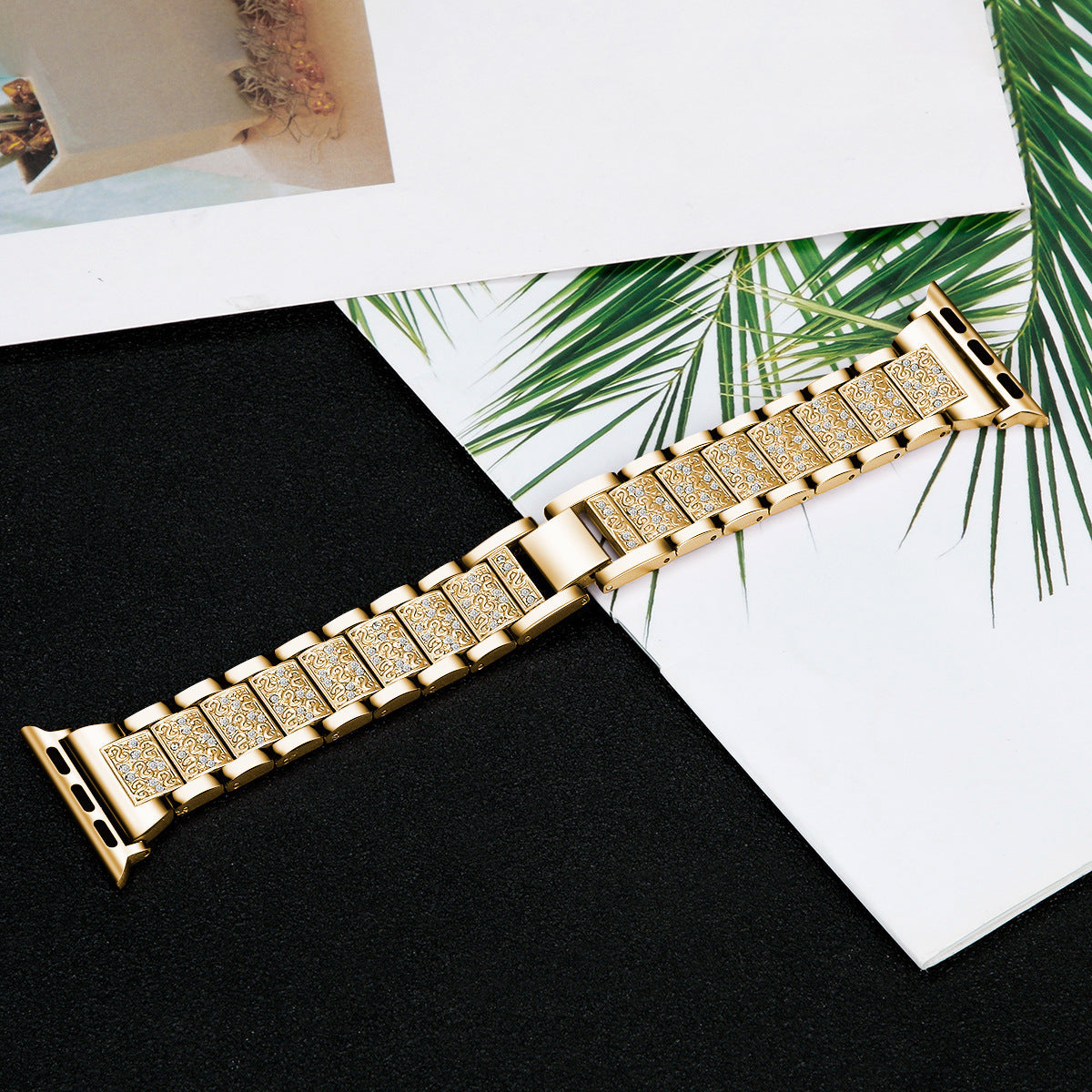 Elegant Jewelry Metal Band (4 Colors Available) for Apple Watch