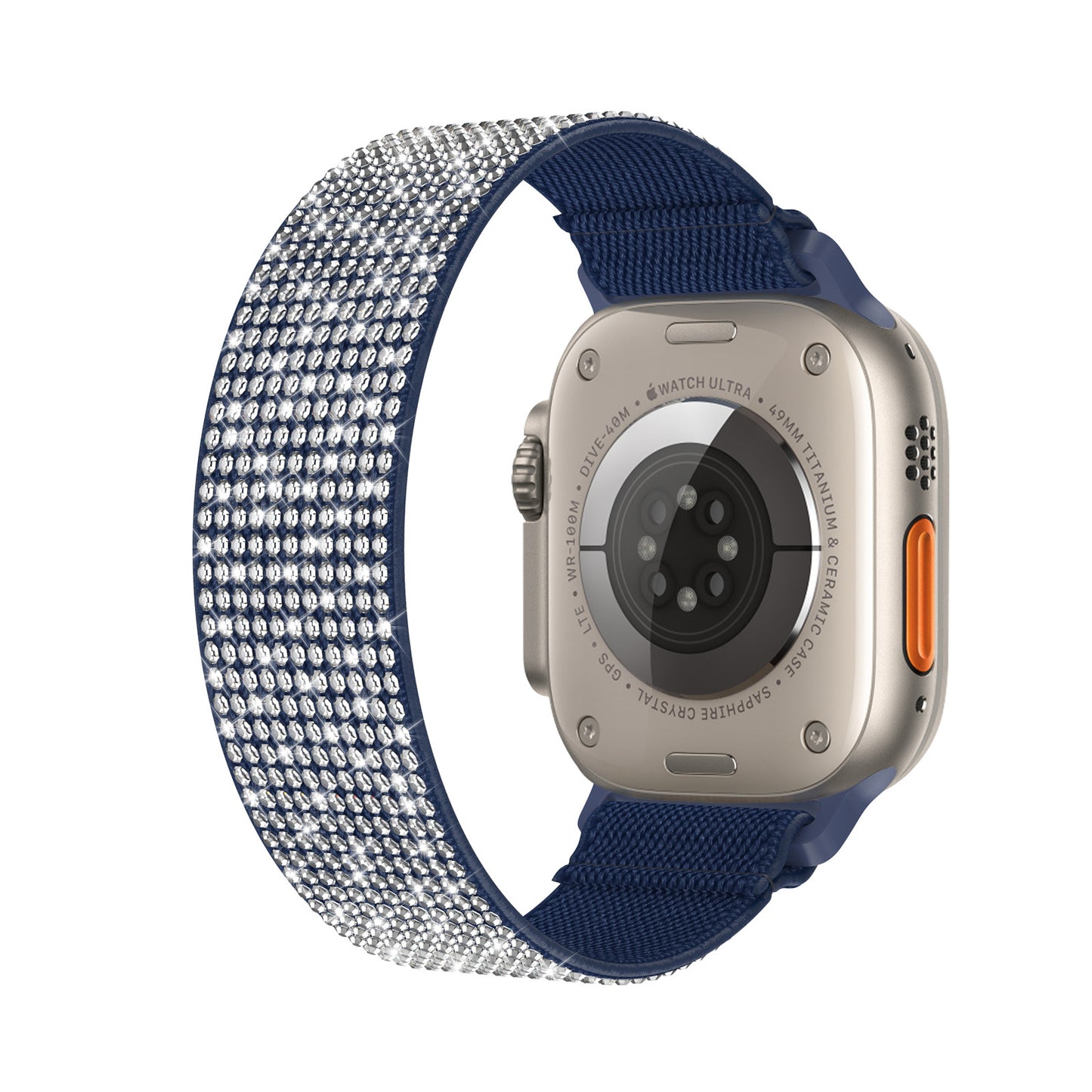 [5 colors available] Glitter mesh nylon band [Apple Watch]