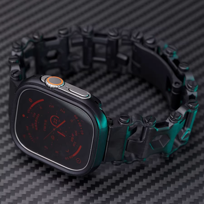 【シルバークラウン】マルチツールステンレスバンド【アップルウォッチ】