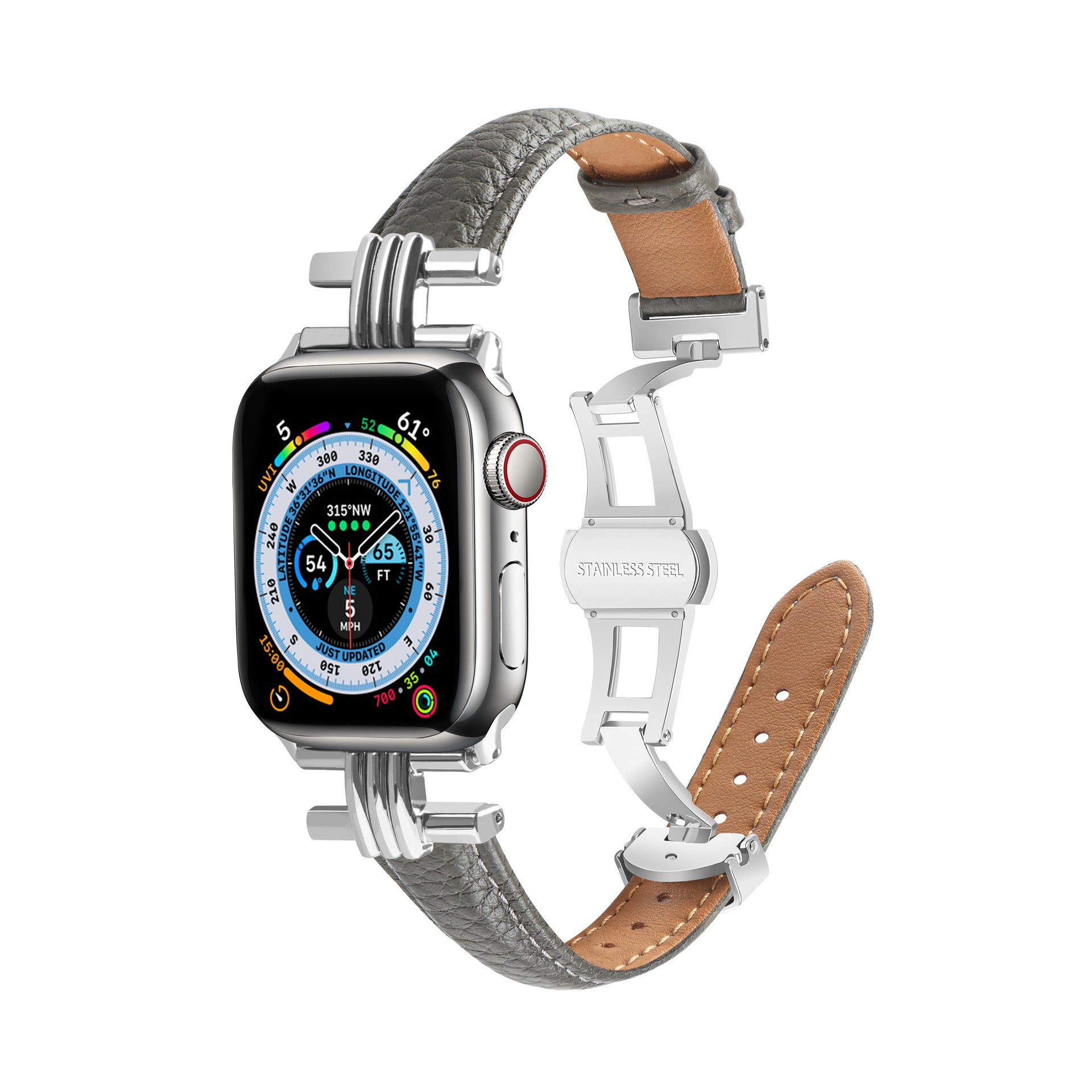 【全6色】エレガントコネクトレザーバンド【アップルウォッチ】 - Apple Watchバンド専門通販【BELTIES(ベルティーズ)】