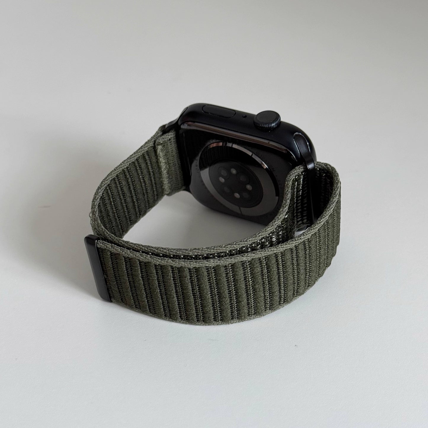 【ストレスフリー装着】カラフルナイロンマジックバンド【アップルウォッチ】