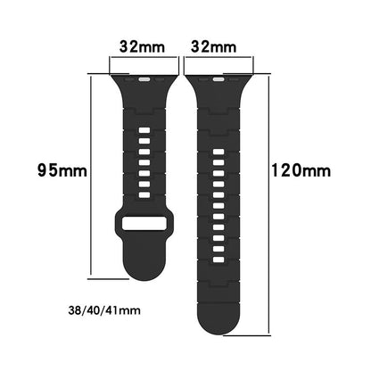 【全6色】メタリックメッキシリコンバンド【アップルウォッチ】 - Apple Watchバンド専門通販【BELTIES(ベルティーズ)】