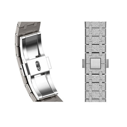 [4 colors available] Glitter stainless steel band [Apple Watch]