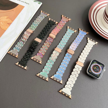 [6 colors available] Crystal Petal Band [Apple Watch]