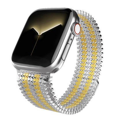 [10 colors available] Neodymium magnet stainless steel band [Apple Watch]