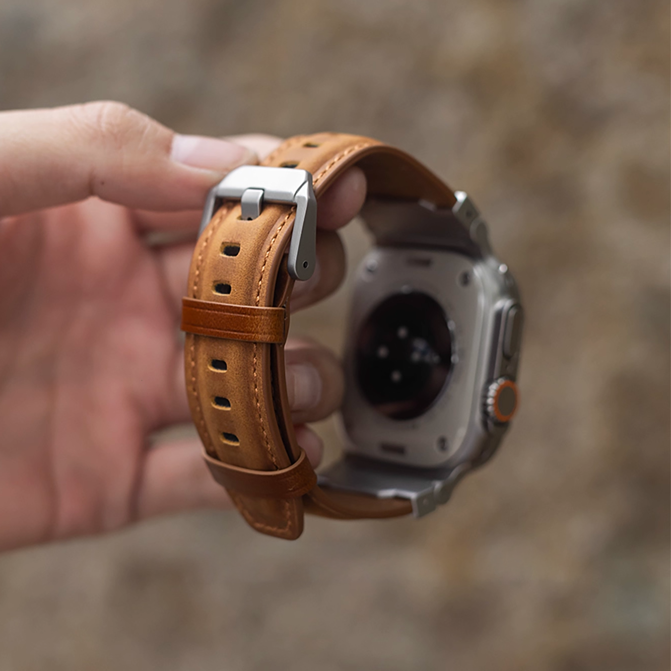 【大人の冒険心】アドベンチャーレザーバンド【アップルウォッチ】