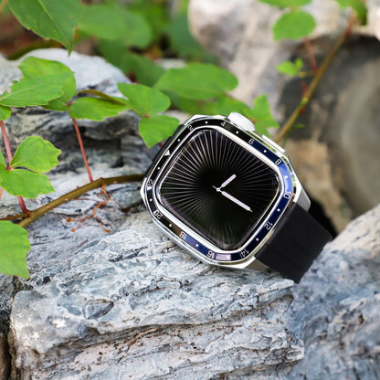 【Series10/11専用】プレミアムベゼルシリコンバンド【アップルウォッチ】