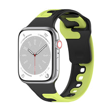 [9 colors available] Dual-tone silicone band [Apple Watch]