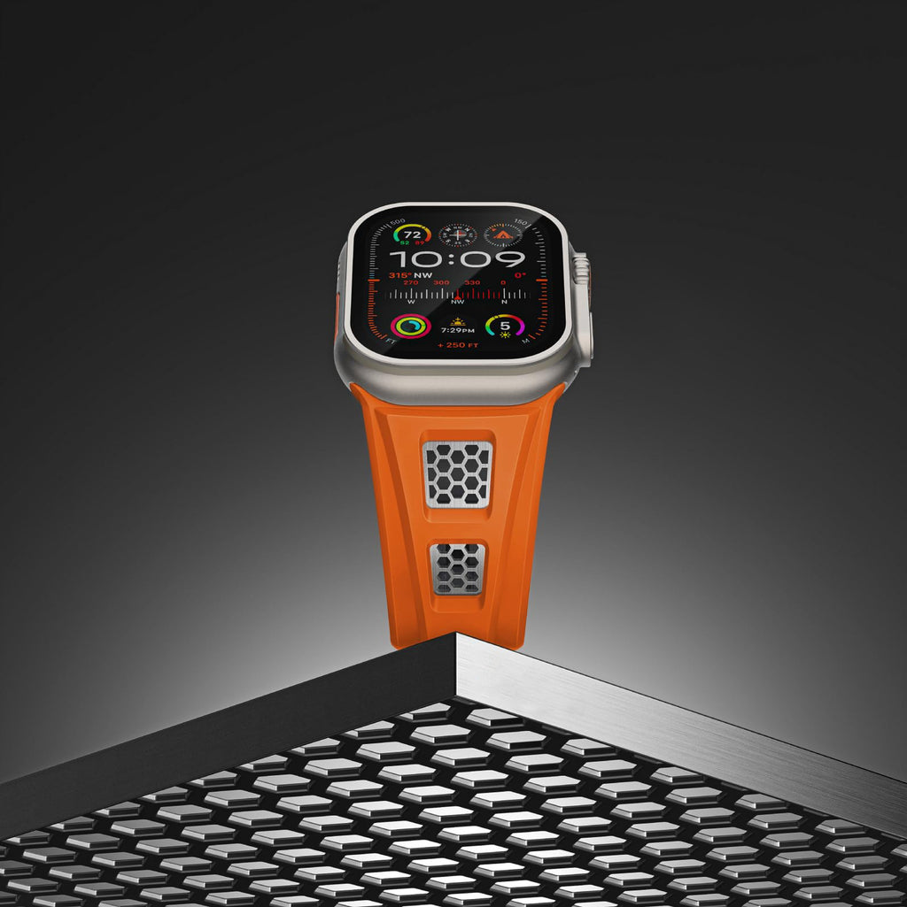 【全5色】ハニカムメッシュシリコンバンド【アップルウォッチ】 - Apple Watchバンド専門通販【BELTIES(ベルティーズ)】