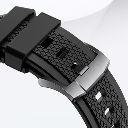 【色褪せしにくい】スポーツフレックスラバーバンド【アップルウォッチ】