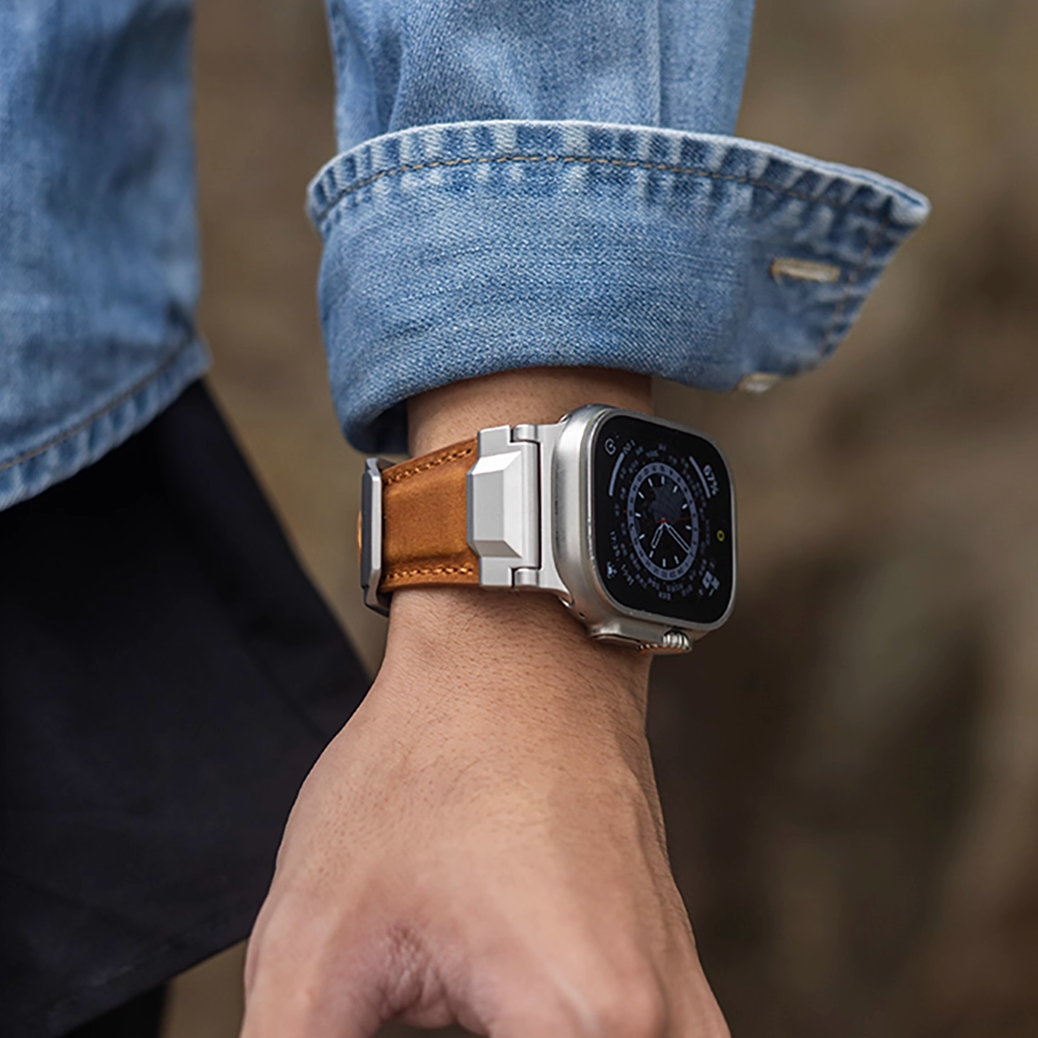 【大人の冒険心】アドベンチャーレザーバンド【アップルウォッチ】