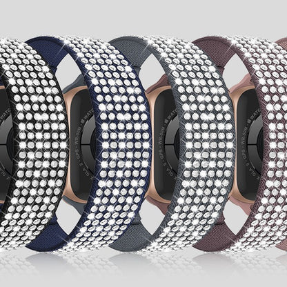 [5 colors available] Glitter mesh nylon band [Apple Watch]