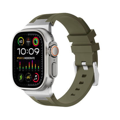 [15 colors available] Premium Liquid Silicone Band [Apple Watch]